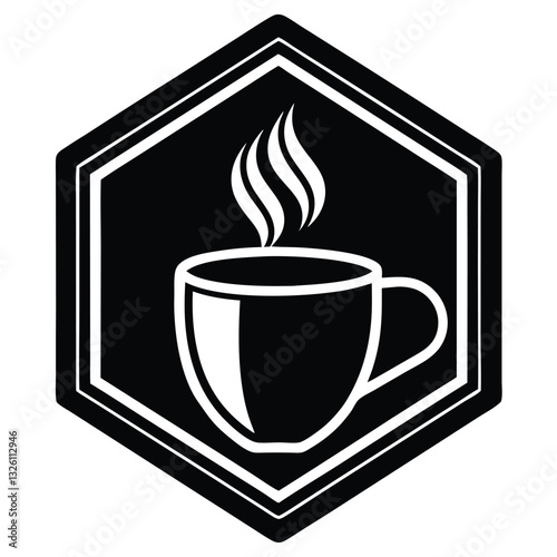 Creative Hot Drink Vector Art - Best Logo for Coffee & Tea Shops