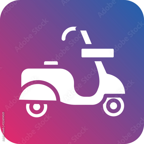 Scooter icon style