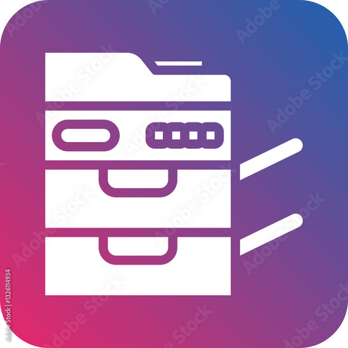 Copy Machine icon style