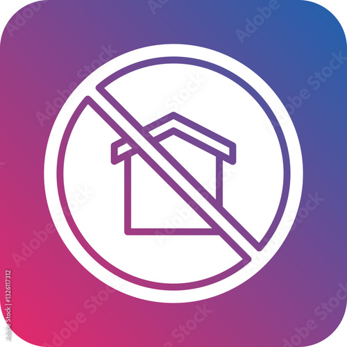 No House icon style