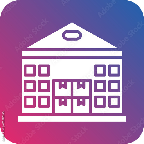 Warehouse icon style