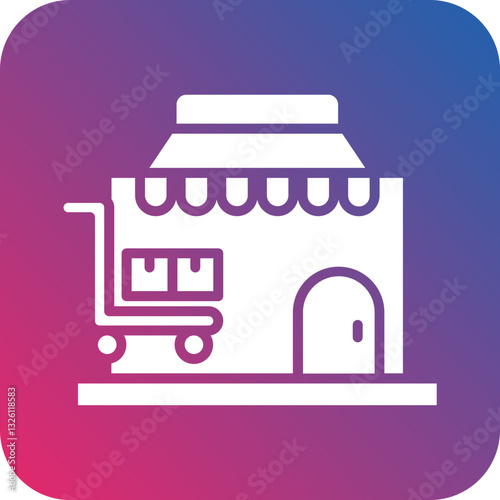 Retail icon style