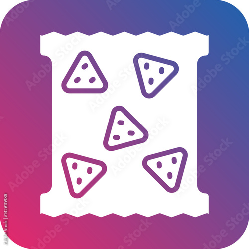 Snacks icon style
