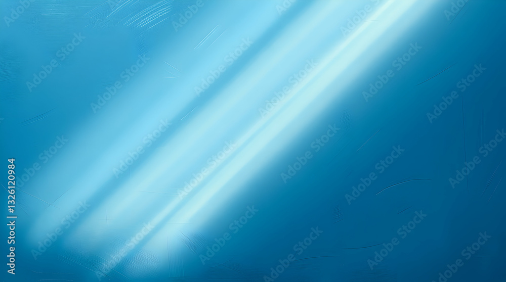 Light streaks on a solid blue background, creating a smooth, reflective texture. Light streaks on a solid blue background, creating a smooth, reflective texture.