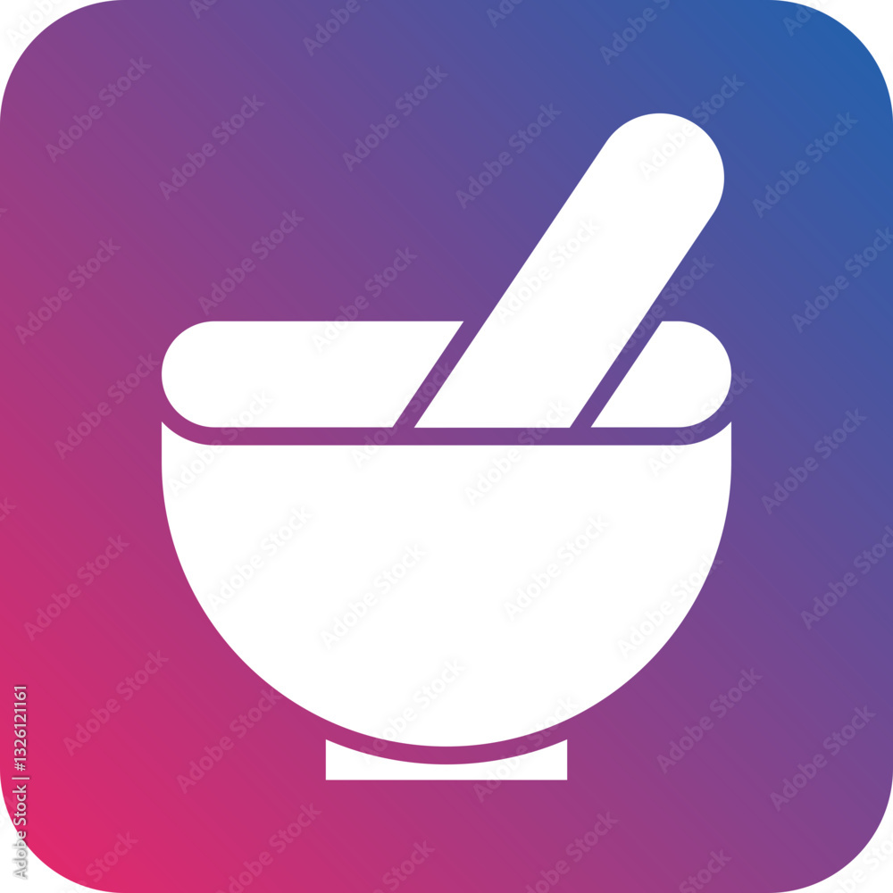 Pestle icon style Pestle icon style