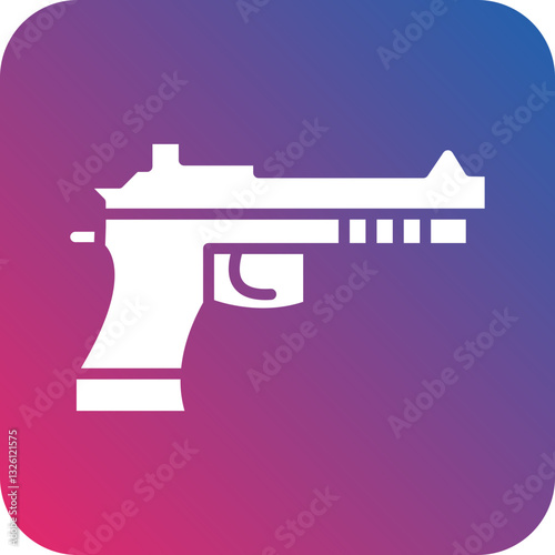 Pistol icon style