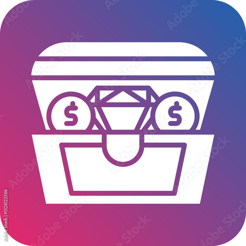 Treasure Chest icon style