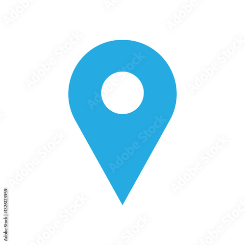 location pin map pointer icon vector sign symbol