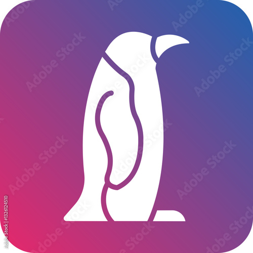 Penguin icon style
