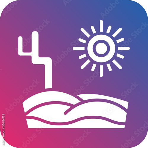 Desert icon style