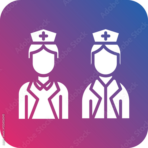 Nurse Practitioner icon style