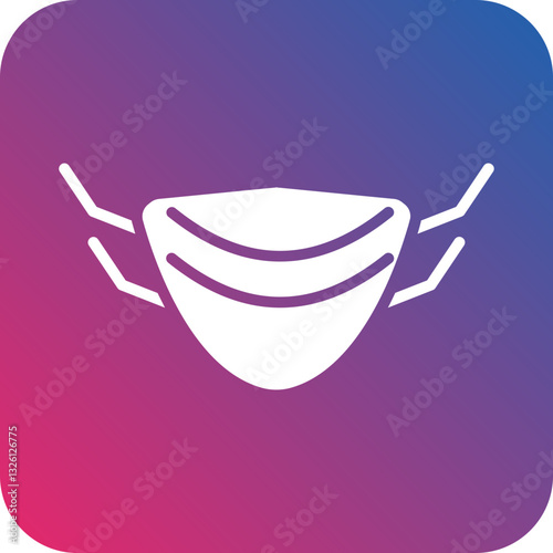 Protective Mask icon style