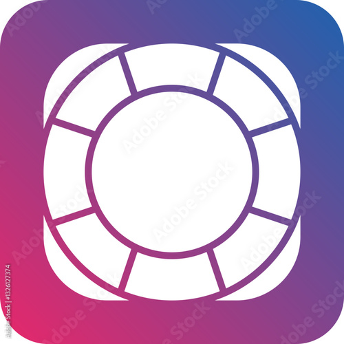 Life Preserver icon style