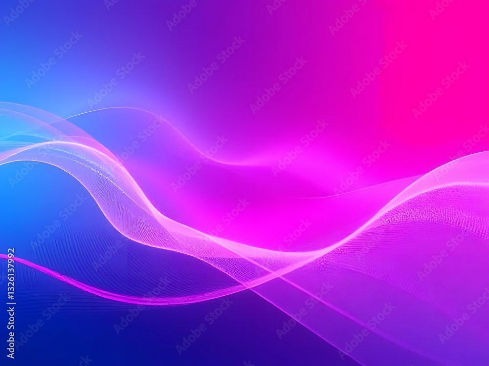 Abstract background of modern tech gradient waves Abstract background of modern tech gradient waves