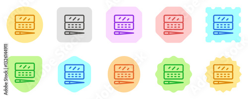 Editable blusher vector icon. Cosmetics, makeup, skincare, beauty. Part of a big icon set family. Perfect for web and app interfaces, presentations, infographics, etc