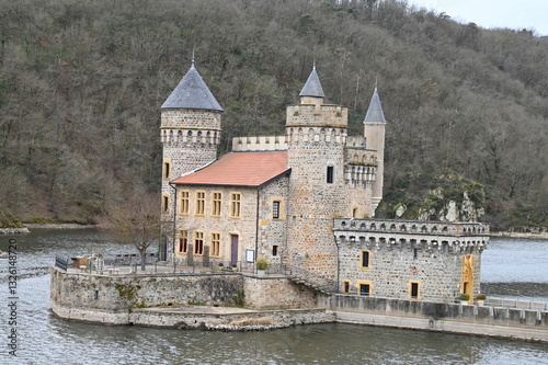 St Maurice sur Loire et Château de la Roche