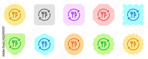 Editable food processing, processing order vector icon. Part of a big icon set family. Perfect for web and app interfaces, presentations, infographics, etc