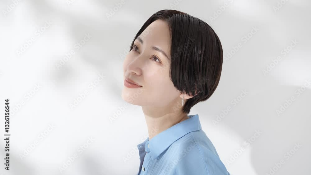 女性 笑顔 女性 笑顔