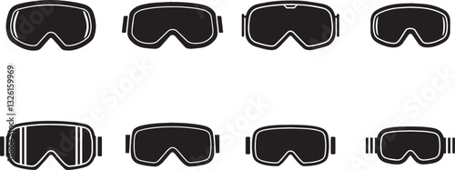 Stylish Protective Goggles for Various Activities