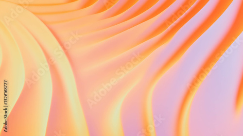 Vibrant orange and yellow gradient texture for creative design projects