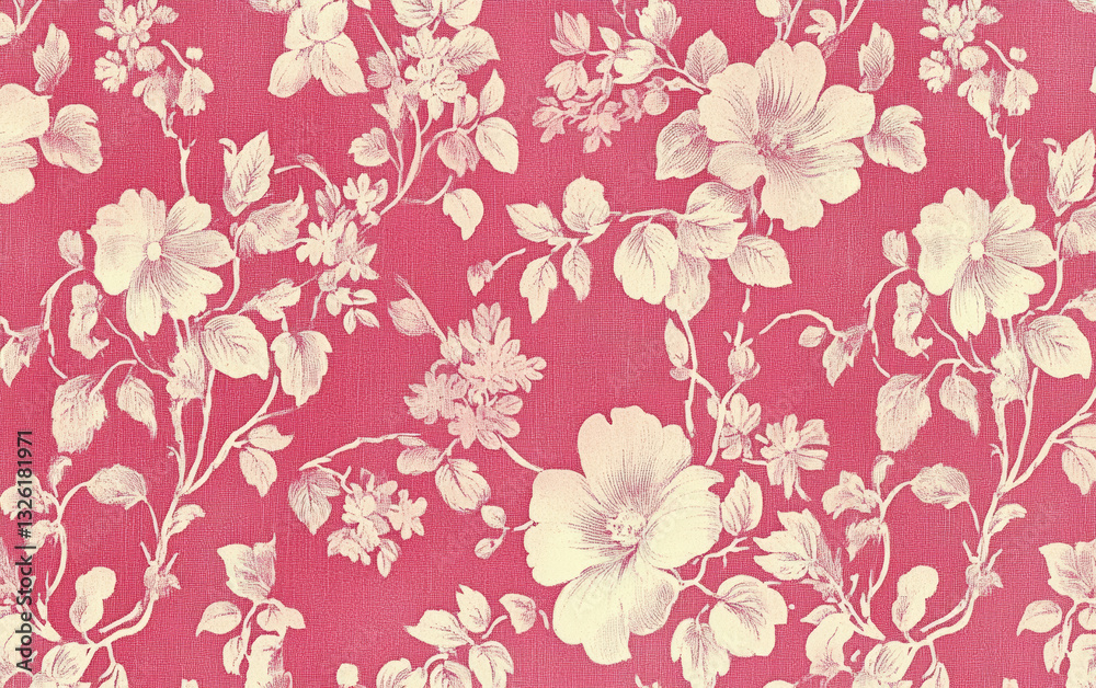 Retro style floral texture art background
Retro style floral texture art background