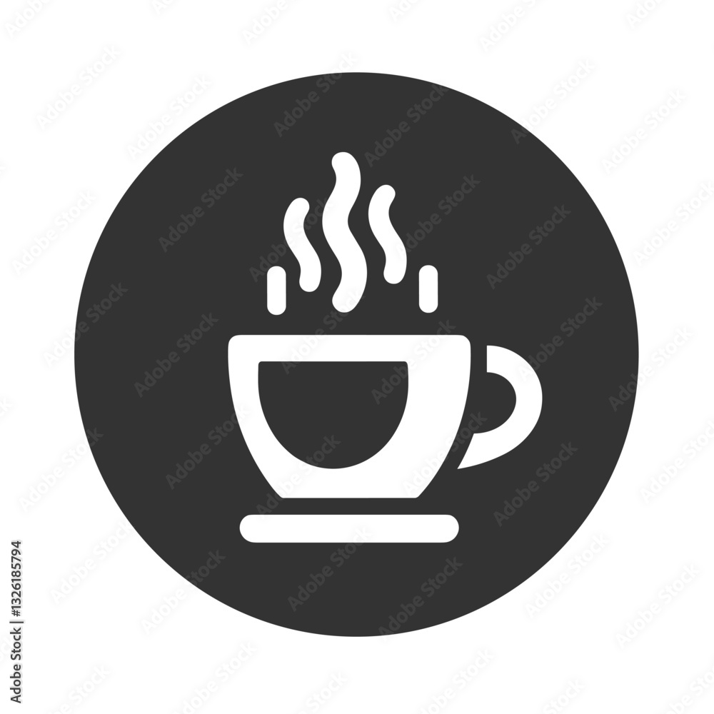 Coffee Cup 3 - Logo BW-01 Coffee Cup 3 - Logo BW-01
