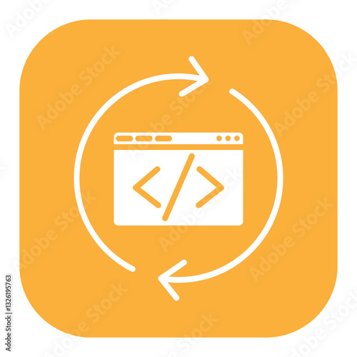 Code Refactoring Icon