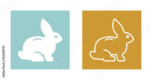 Rabbit Icon Design
