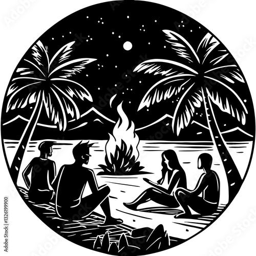 couple on the beach