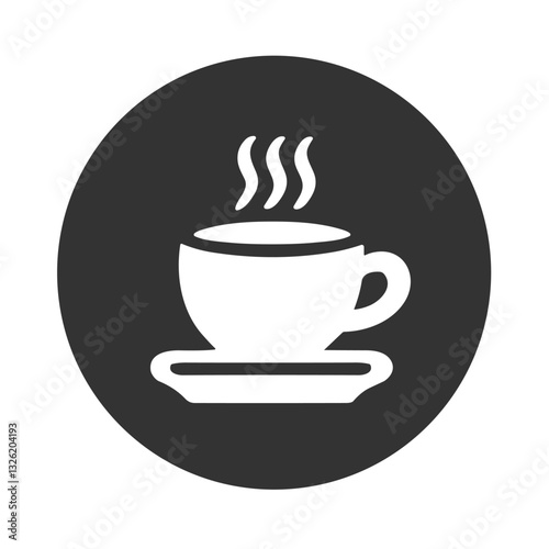 Coffee Cup 10 - Logo BW-01