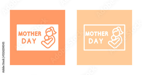 Mother's Day Banner Icon Design