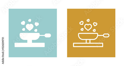 Cooking Love Icon Design