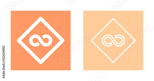 Infinity Sign Icon Design