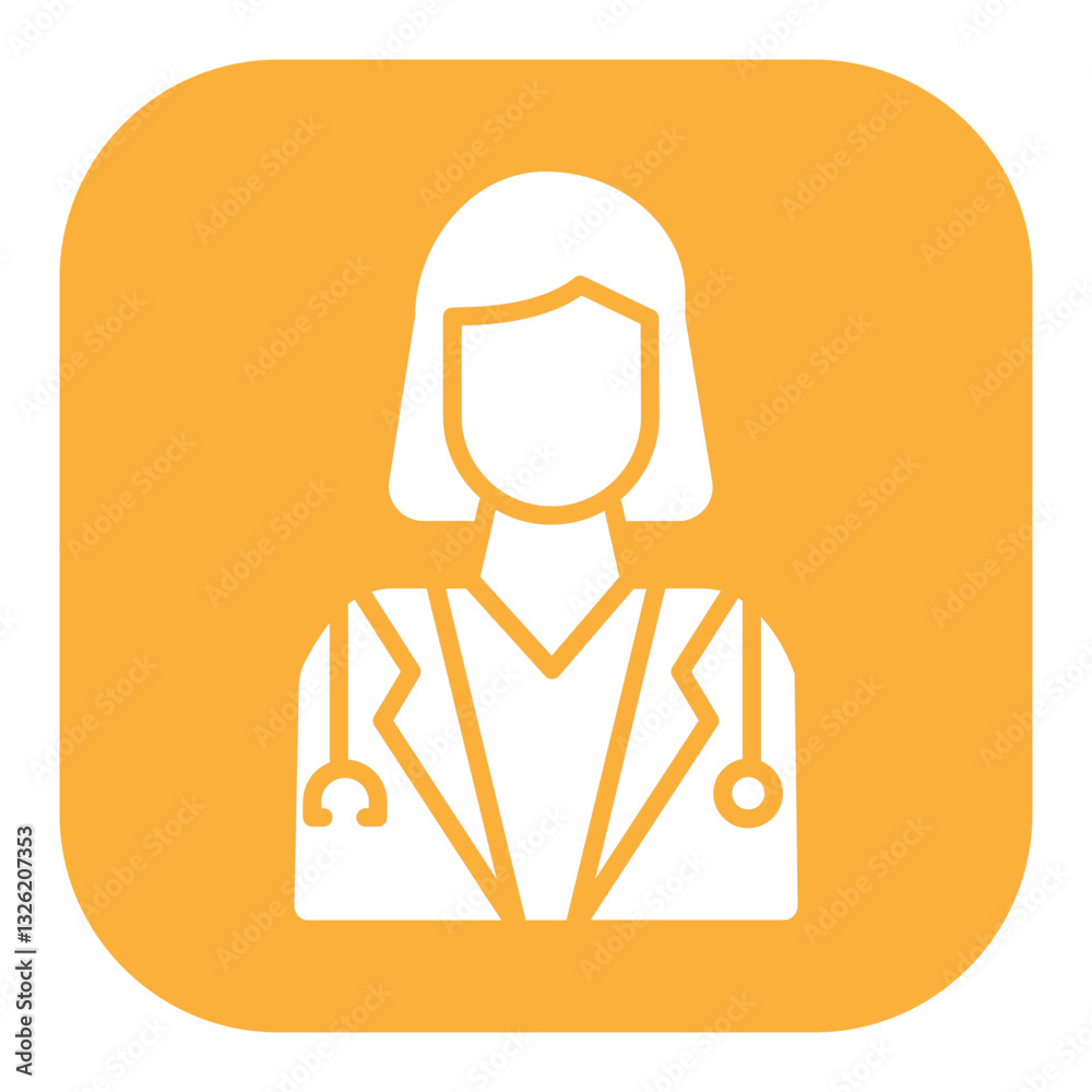 Female Doctor Icon