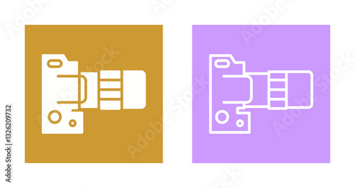 DSLR Essentials Icon Design