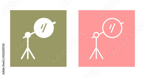 Photography Reflectors Icon Design