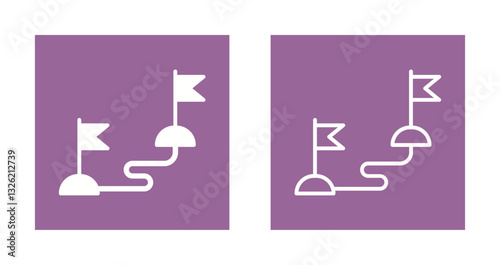 Milestones Icon Design