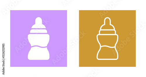 Bottle Feeding Icon Design