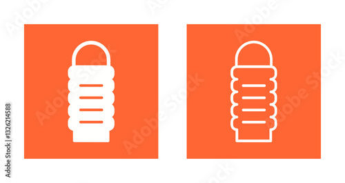 Sleeping Bags Icon Design