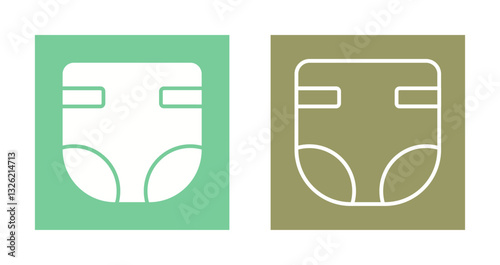 Diaper Changing Icon Design