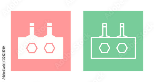 Wine Cellar Icon Design