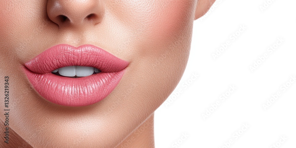 Obraz premium Lip gloss banner