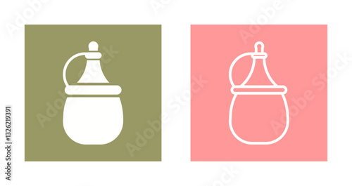 Wine Carafe Icon Design
