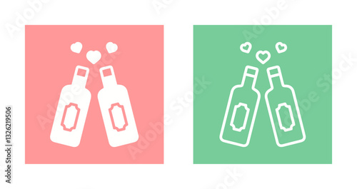 Wine Chill Icon Design