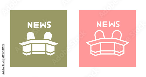 Newsroom Icon Design