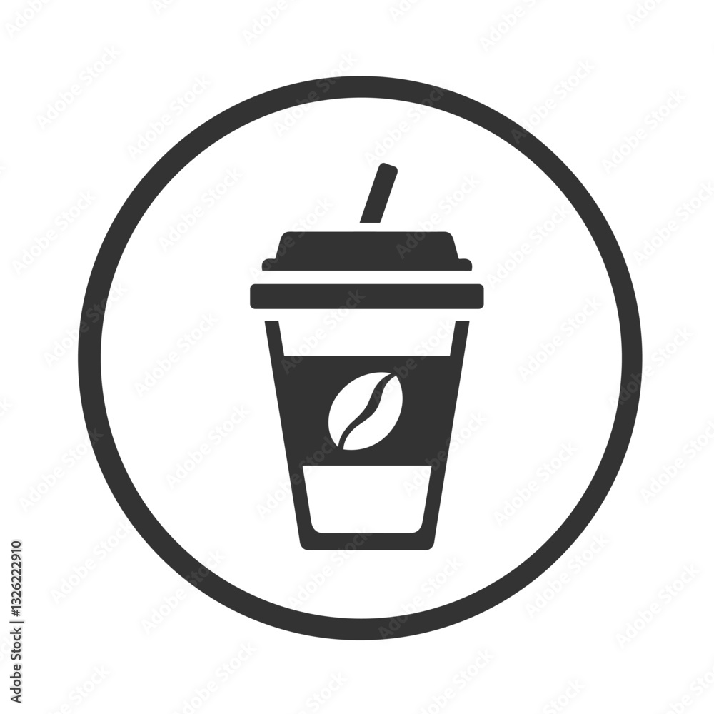 Coffee Cup 24 - Logo Icon WB-01 Coffee Cup 24 - Logo Icon WB-01