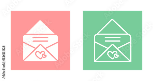 Love Letter Icon Design