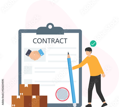 Logistic contract and freight agreement, transportation contract or supply chain agreement, delivery contract or shipment terms, logistics services and contract management,