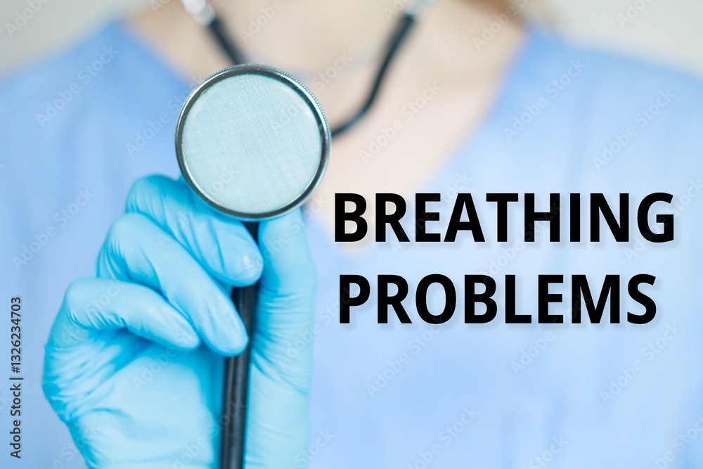 Breathing Problems title text diagnoses respiratory system diseases Breathing Problems title text diagnoses respiratory system diseases