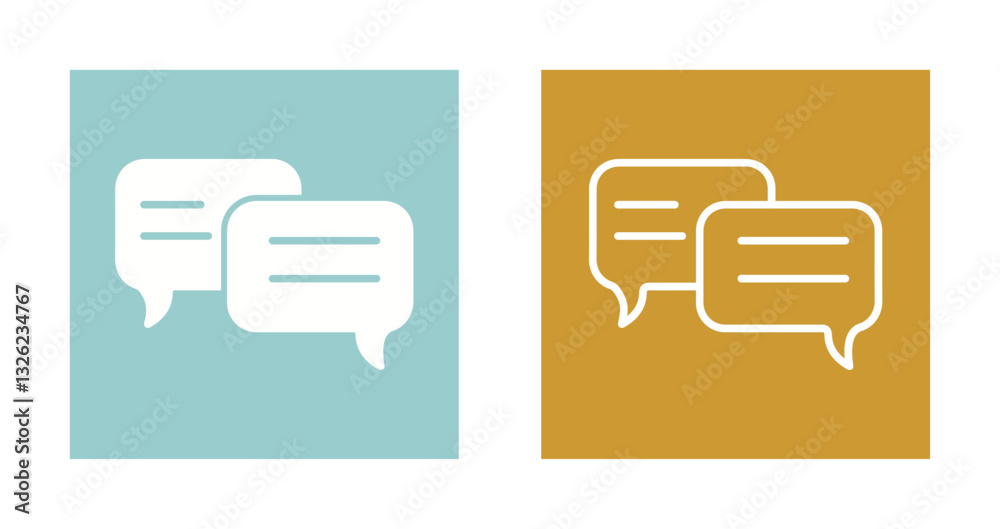 Message Bubble Icon Design